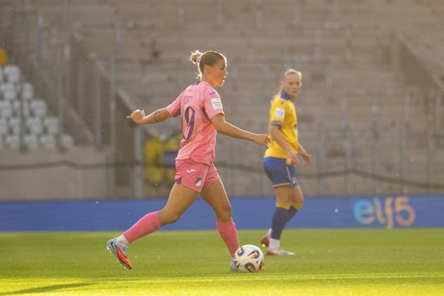Selina Cerci TSG Hoffenheim, 29 on the ball, GER, TSG 1899 Hoffenheim vs FC Carl Zeiss Jena, Football Google Pixel Frauen Bundesliga, 1 Spieltag, Saison 2025 2026, 08 09 2025 DFB regulations prohibit any use of photographs as image sequences and or quasi video GER, TSG 1899 Hoffenheim vs FC Carl Zeiss Jena, Football Google Pixel Frauen Bundesliga, 1 Spieltag, Saison 2025 2026, 08 09 2025 Jena Copyright: xEibner-Pressefoto Memmlerx EP_MMR