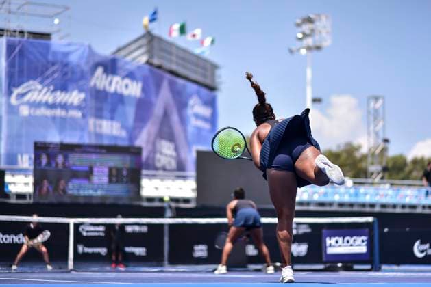 WTA GUADALAJARA 250 OPEN WTA GUADALAJARA 250 OPEN ANEY GLEASON VS CORLEY CORLEY 08092025 GUADALAJARA, JALISCO Action photo of Carmen Corley and Ivana Corley of USA, during day 1 the WTA Guadalajara 250 Open, held at the Centro Panamericano de Tenis of Guadalajara, Jalisco, Mexico Action photo of Carmen Corley and Ivana Corley of USA, during day 1 the WTA Guadalajara 250 Open, held at the Centro Panamericano de Tenis of Guadalajara, Jalisco, Mexico PHOTO BY IMAGENSHOP AGENCIA FOTOGRAFICA GUADALAJARA JALISCO MEXICO Copyright: xIMAGENSHOPxAGENCIAxFOTOGRAFICAx