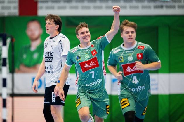 08 09 2025 Handball, 2025 2026, 1 Bundesliga, 3 Matchday, GWD Minden SG Flensburg Handewitt M Lasse Franz Minden