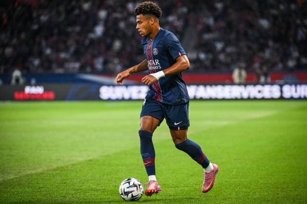 August 22, 2025, Paris, France, France: Desire DOUE of PSG during the Ligue 1 match between Paris Saint-Germain (PSG) and Angers SCO at Parc des Princes Stadium on August 22, 2025 in Paris, France. Paris France - ZUMAm308 20250822_zsp_m308_062 Copyright: xMatthieuxMirvillex