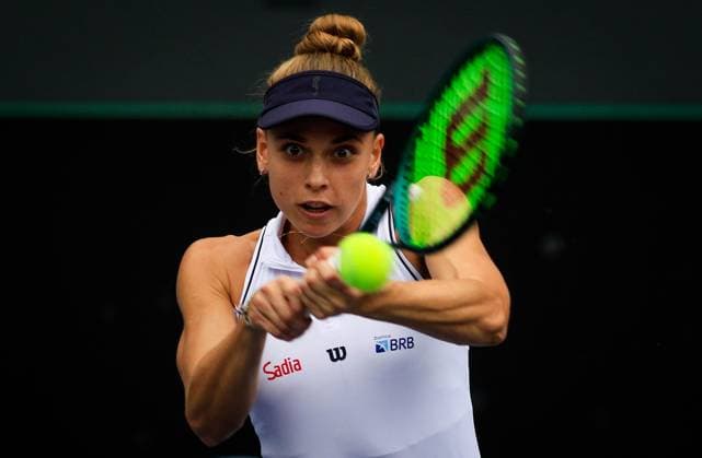 WTA, Tennis Damen 250 SP OPEN SaO PAULO, SP - 09.09.2025: WTA 250 SP OPEN - The first edition of the SP Open, a WTA 250 series tournament played on hard courts, will take place at Villa-Lobos Park, in the west zone of Sao Paulo. The event marks Sao Paulo& 39;s return to the official WTA calendar after 25 years and is the largest women& 39;s tournament in Brazil since 2016. In addition to the sporting competitions with 32 players in the singles and 16 doubles. In the photo, tennis player Luiza Fullana (BRA) during a SP Open match against tennis player Renata Zarazua (MEX), this Tuesday (09). (Photo: Aloisio Mauricio Fotoarena) x2803629x  AloisioxMauricio