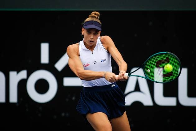 WTA, Tennis Damen 250 SP OPEN SaO PAULO, SP - 09.09.2025: WTA 250 SP OPEN - The first edition of the SP Open, a WTA 250 series tournament played on hard courts, will take place at Villa-Lobos Park, in the west zone of Sao Paulo. The event marks Sao Paulo& 39;s return to the official WTA calendar after 25 years and is the largest women& 39;s tournament in Brazil since 2016. In addition to the sporting competitions with 32 players in the singles and 16 doubles. In the photo, tennis player Luiza Fullana (BRA) during a SP Open match against tennis player Renata Zarazua (MEX), this Tuesday (09). (Photo: Aloisio Mauricio Fotoarena) x2803632x  AloisioxMauricio
