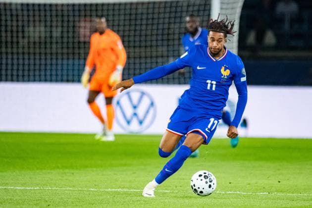 FOOTBALL: FRANCE - ISLANDE Baptiste AUTISSIER MAXPPP - Paris 09 09 2025 Baptiste AUTISSIER Maxppp Paris ; 09 09 2025 ; Michael Olise lors du match France vs Islande comptant pour la 2e journee des qualification pour la Coupe du Monde 2026 a Paris le 09 septembre 2025. Saint Denis, France, sept 9th 2025. Stade de France. Soccer. France - Iceland: World Cup qualifying match Paris Paris Ile de France France  Copyright: xMAXPPPxBaptistexAUTISSIERx BAU202509099421 BAU202509099421
