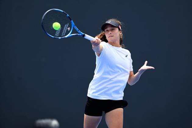 WTA GUADALAJARA 250 OPEN WTA GUADALAJARA 250 OPEN ZEYNEP SONMEZ TRAINING SESSION 09092025 GUADALAJARA, JALISCO Action photo of Zeynep Sonmez of Turkey, during a training session at the Centro Panamericano de Tenis, venue of the WTA Guadalajara 250 Open at Guadalajara, Jalisco, Mexico Action photo of Zeynep Sonmez of Turkey, during a training session at the Centro Panamericano de Tenis, venue of the WTA Guadalajara 250 Open at Guadalajara, Jalisco, Mexico PHOTO BY IMAGENSHOP AGENCIA FOTOGRAFICA GUADALAJARA JALISCO MEXICO Copyright: xIMAGENSHOPxAGENCIAxFOTOGRAFICAx