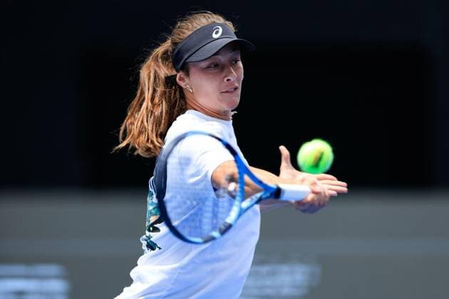 WTA GUADALAJARA 250 OPEN WTA GUADALAJARA 250 OPEN ZEYNEP SONMEZ TRAINING SESSION 09092025 GUADALAJARA, JALISCO Action photo of Zeynep Sonmez of Turkey, during a training session at the Centro Panamericano de Tenis, venue of the WTA Guadalajara 250 Open at Guadalajara, Jalisco, Mexico Action photo of Zeynep Sonmez of Turkey, during a training session at the Centro Panameericano de Tenis, venue of the WTA Guadalajara 250 Open at Guadalajara, Jalisco, Mexico GUADALAJARA JALISCO MEXICO Copyright: xIMAGENSHOPxAGENCIAxFOTOGRAFICAx