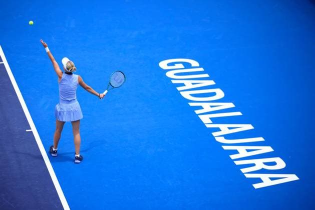 WTA GUADALAJARA 250 OPEN WTA GUADALAJARA 250 OPEN KUDERMETOVA VS STAKUSIC 09092025 GUADALAJARA, JALISCO Action photo of Polina Kudermetova, during day 2 the WTA Guadalajara 250 Open, held at the Centro Panamericano de Tenis of Guadalajara, Jalisco, Mexico Action photo of Polina Kudermetova, during day 2 of the WTA Guadalajara 250 Open, held at the Centro Panamericano de Tenis of Guadalajara, Jalisco, Mexico PHOTO BY IMAGENSHOP AGENCIA FOTOGRAFICA GUADALAJARA JALISCO MEXICO Copyright: xIMAGENSHOPxAGENCIAxFOTOGRAFICAx