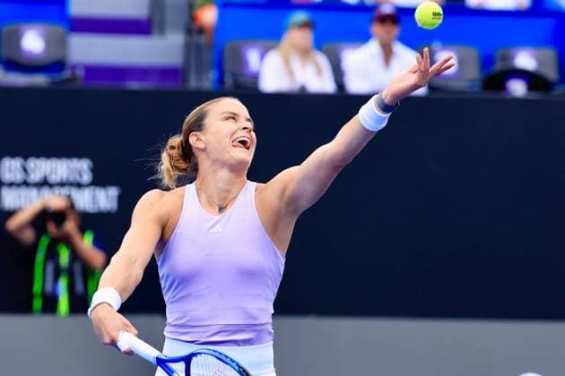 WTA GUADALAJARA 250 OPEN WTA GUADALAJARA 250 OPEN SAKKARI VS JACQUEMOT 09092025 GUADALAJARA, JALISCO Action photo of Maria Sakkari of Greece, during day 2 the WTA Guadalajara 250 Open, held at the Centro Panamericano de Tenis of Guadalajara, Jalisco, Mexico Action photo of Maria Sakkari of Greece, during day 2 of the WTA Guadalajara 250 Open, held at the Centro Panamericano de Tenis of Guadalajara, Jalisco, Mexico PHOTO BY IMAGENSHOP AGENCIA FOTOGRAFICA GUADALAJARA JALISCO MEXICO Copyright: xIMAGENSHOPxAGENCIAxFOTOGRAFICAx