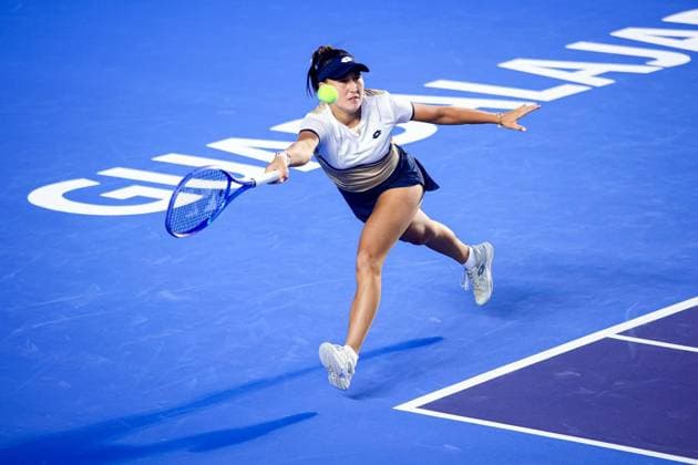WTA GUADALAJARA 250 OPEN WTA GUADALAJARA 250 OPEN OSORIO VS RAKHIMOVA 09092025 GUADALAJARA, JALISCO Action photo of Kamila Rakhimova, during day 2 the WTA Guadalajara 250 Open, held at the Centro Panamericano de Tenis of Guadalajara, Jalisco, Mexico Action photo of Kamila Rakhimova, during day 2 the WTA Guadalajara 250 Open, held at the Centro Panamericano de Tenis of Guadalajara, Jalisco, Mexico PHOTO BY IMAGENSHOP AGENCIA FOTOGRAFICA GUADALAJARA JALISCO MEXICO Copyright: xIMAGENSHOPxAGENCIAxFOTOGRAFICAx