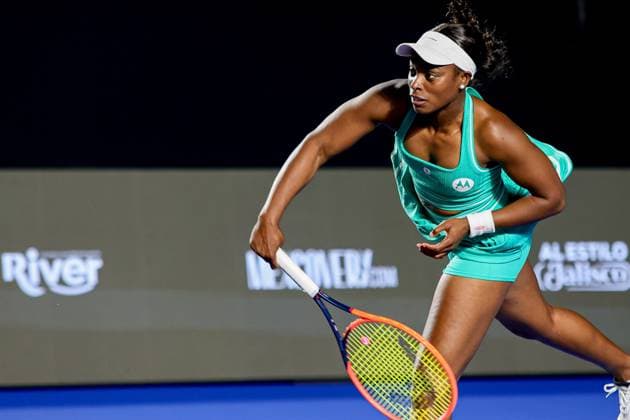 WTA GUADALAJARA 250 OPEN WTA GUADALAJARA 250 OPEN STEPHENS VS STEFANINI 09092025 GUADALAJARA, JALISCO Action photo of Sloane Stephens of the USA, during day 2 the WTA Guadalajara 250 Open, held at the Centro Panamericano de Tenis of Guadalajara, Jalisco, Mexico Action photo of Sloane Stephens of the USA, during day 2 of the WTA Guadalajara 250 Open, held at the Centro Panamericano de Tenis of Guadalajara, Jalisco, Mexico PHOTO BY IMAGENSHOP AGENCIA FOTOGRAFICA GUADALAJARA JALISCO MEXICO Copyright: xIMAGENSHOPxAGENCIAxFOTOGRAFICAx