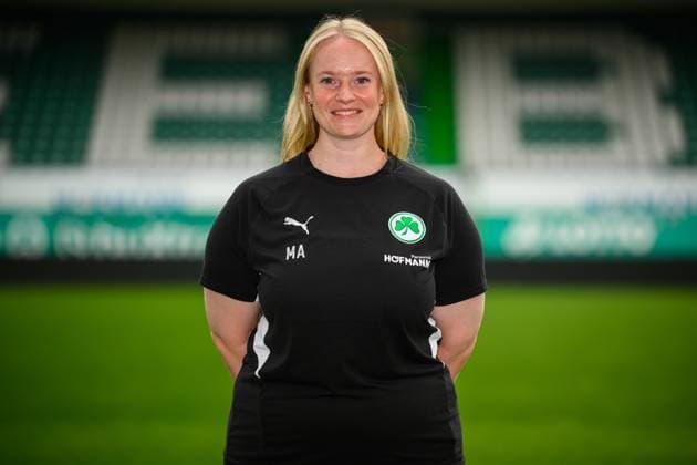 09 09 2025 SpVgg Greuther Fürth Kleeblatt Spielvereinigung 2 Soccer Bundesliga Season 2025 2026 Photo appointment Portrait appointment Presentation Press appointment Single photo Single photo Portrait Portrait Headshot Mareike Ahlborn Team management SpVgg Greuther Fürth