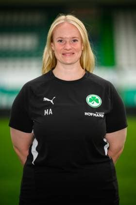 09 09 2025 SpVgg Greuther Fürth Kleeblatt Spielvereinigung 2 Soccer Bundesliga Season 2025 2026 Photo appointment Portrait appointment Presentation Press appointment Single photo Single photo Portrait Portrait Headshot Mareike Ahlborn Team management SpVgg Greuther Fürth