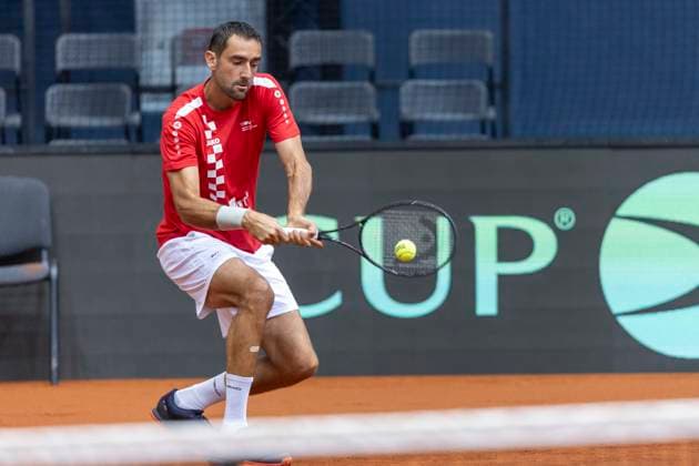 Tennis, Davis Cup, Team Croatia, Training
