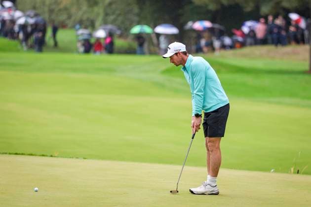BMW PGA, Golf Herren Championship Pro-Am Andy Murray lines up a putt on the 18th green during the BMW PGA Championship Pro-Am day at the Wentworth Golf Club, Virginia Water, England, United Kingdom on 10 September 2025 Credit: Phil Duncan Every Second Media Editorial use only. All images are copyright Every Second Media Limited. No images may be reproduced without prior permission. Copyright: xIMAGO EveryxSecondxMediax ESM-1577-0017 PhilxDuncanx xEveryxSecondxMediax