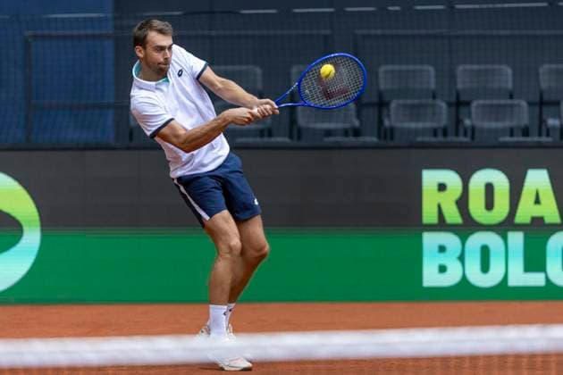 Training of the French Davis Cup national team, Nationalteam Benjamin Bonzi during training of the French Davis Cup national team in SD Gradski vrt in Osijek on September 10, 2025 in Croatia  DavorxJavorovic PIXSELL