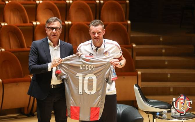 Football, Italy, US Cremonese, Jamie Vardy presented as new signing
