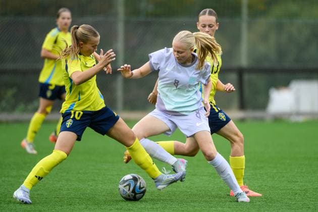Football, Women, U16, Sweden - Norway