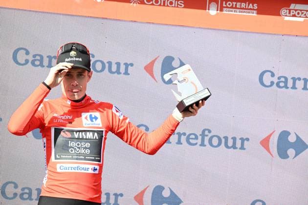 10-09-2025 Vuelta A Espana; Tappa 17 O Barco De Valdeorras - Alto De El Morredero; 2025, Visma - Lease A Bike; Vingegaard, Jonas; Alto De El Morredero - Ponferrada; 