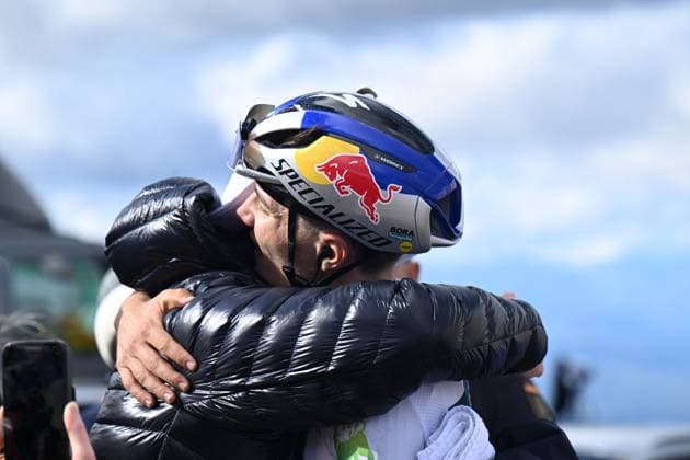 10-09-2025 Vuelta A Espana; Tappa 17 O Barco De Valdeorras - Alto De El Morredero; 2025, Red Bull - Bora Hansgrohe; Pellizzari, Giulio; Alto De El Morredero - Ponferrada; 