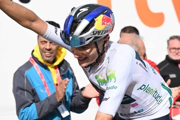 10-09-2025 Vuelta A Espana; Tappa 17 O Barco De Valdeorras - Alto De El Morredero; 2025, Red Bull - Bora Hansgrohe; Pellizzari, Giulio; Alto De El Morredero - Ponferrada; 
