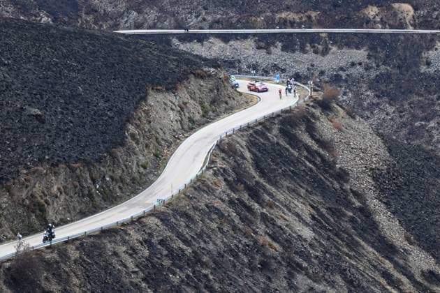10-09-2025 Vuelta A Espana; Tappa 17 O Barco De Valdeorras - Alto De El Morredero; 2025, Red Bull - Bora Hansgrohe; Pellizzari, Giulio; Alto De El Morredero - Ponferrada; 