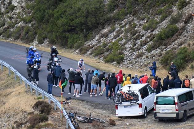 10-09-2025 Vuelta A Espana; Tappa 17 O Barco De Valdeorras - Alto De El Morredero; 2025, Red Bull - Bora Hansgrohe; Pellizzari, Giulio; Alto De El Morredero - Ponferrada; 
