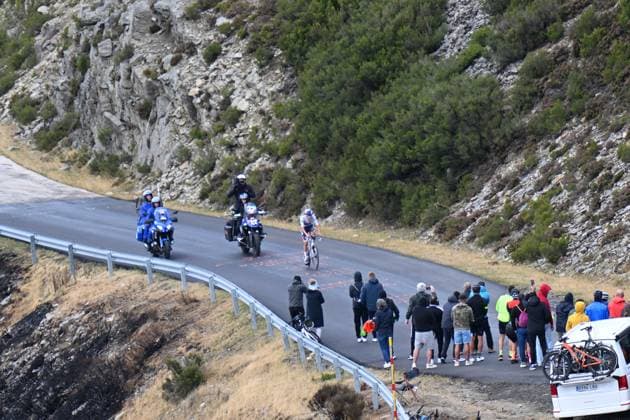 10-09-2025 Vuelta A Espana; Tappa 17 O Barco De Valdeorras - Alto De El Morredero; 2025, Red Bull - Bora Hansgrohe; Pellizzari, Giulio; Alto De El Morredero - Ponferrada; 