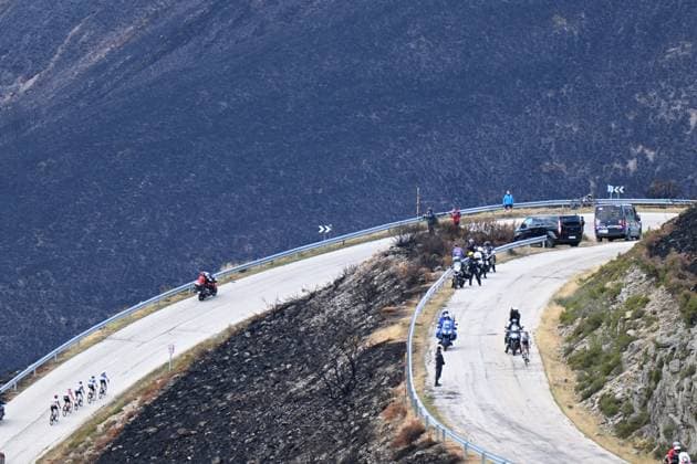 10-09-2025 Vuelta A Espana; Tappa 17 O Barco De Valdeorras - Alto De El Morredero; 2025, Red Bull - Bora Hansgrohe; Pellizzari, Giulio; Alto De El Morredero - Ponferrada; 