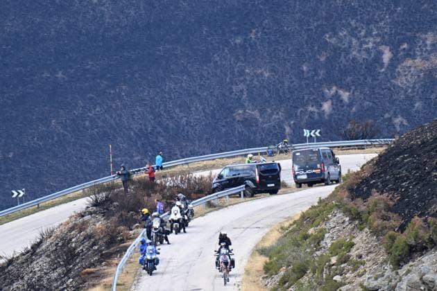 10-09-2025 Vuelta A Espana; Tappa 17 O Barco De Valdeorras - Alto De El Morredero; 2025, Red Bull - Bora Hansgrohe; Pellizzari, Giulio; Alto De El Morredero - Ponferrada; 