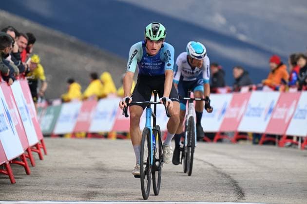 10-09-2025 Vuelta A Espana; Tappa 17 O Barco De Valdeorras - Alto De El Morredero; 2025, Decathlon - Ag2r La Mondiale; Gall, Felix; Alto De El Morredero - Ponferrada; 