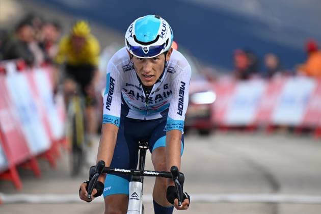 10-09-2025 Vuelta A Espana; Tappa 17 O Barco De Valdeorras - Alto De El Morredero; 2025, Bahrain - Victorious; Traeen, Torstein; Alto De El Morredero - Ponferrada; 