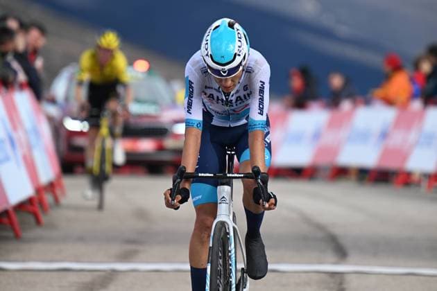 10-09-2025 Vuelta A Espana; Tappa 17 O Barco De Valdeorras - Alto De El Morredero; 2025, Bahrain - Victorious; Traeen, Torstein; Alto De El Morredero - Ponferrada; 