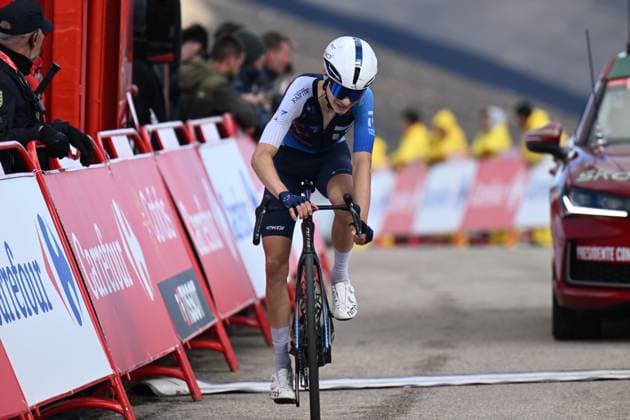 10-09-2025 Vuelta A Espana; Tappa 17 O Barco De Valdeorras - Alto De El Morredero; 2025, Israel - Premier Tech; Riccitello, Matthew; Alto De El Morredero - Ponferrada; 