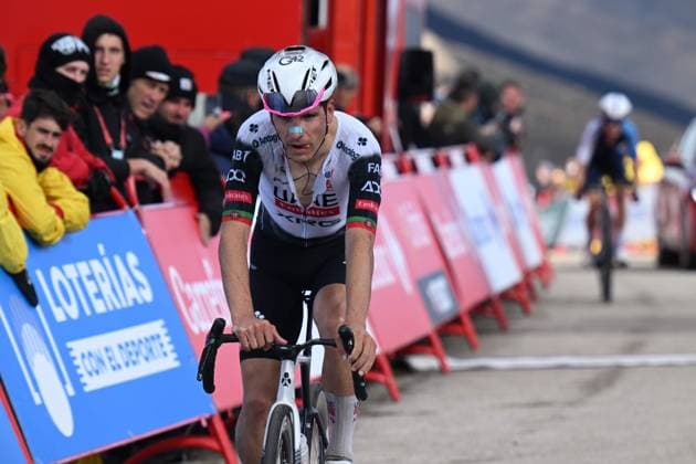 10-09-2025 Vuelta A Espana; Tappa 17 O Barco De Valdeorras - Alto De El Morredero; 2025, Uae Team Emirates - Xrg; Almeida, Joao; Alto De El Morredero - Ponferrada; 