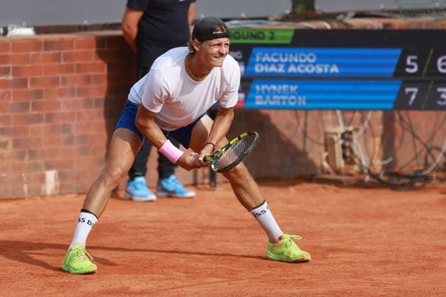 SZCZECIN, 10.09.2025 TURNIEJ TENISA ZIEMNEGO ATP, Tennis Herren CHALLENGER INVEST IN SZCZECIN OPEN 2025 NZ HYNEK BARTON FOT. KRZYSZTOF CICHOMSKI NEWSPIX.PL --- newspix.pl POLAND OUT! 