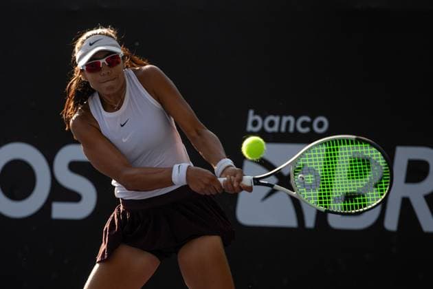 WTA, Tennis Damen 250 SP OPEN SaO PAULO, SP - 10.09.2025: WTA 250 SP OPEN - Marking the return of the professional women& 39;s tennis circuit to the capital of Sao Paulo after 25 years, the SP Open, WTA 250 of Sao Paulo, takes place from September 6 to 14 at Parque Villa Lobos. In the photo, Mexican Victoria Rodriguez in a match against French Tiantsoa Rakotomanga Rajaonah on the afternoon of this Wednesday (10). (Photo: Rodilei Morais Fotoarena) x2804205x  RodileixMorais