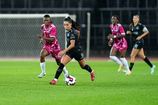 Switzerland UEFA Women s Europa Cup GC Women s Football vs BIIK Shymkent Letzigrund Stadium, Zurich Qendresa Krasniqi 9 Grasshopper Club in action Copyright: xPriscilaxBütlerx