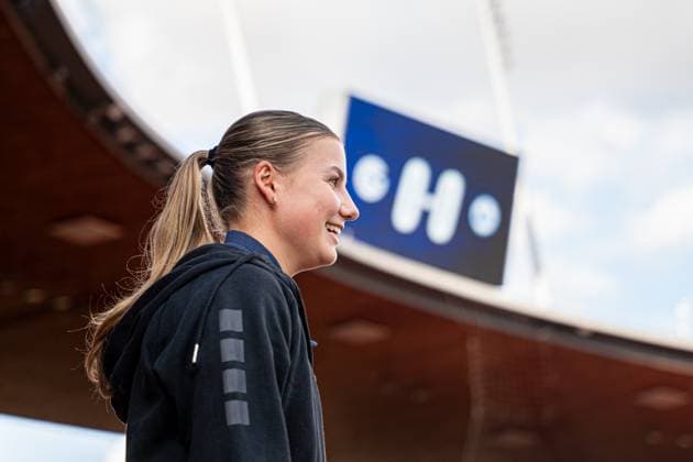 Switzerland UEFA Women s Europa Cup GC Women s Soccer vs BIIK Shymkent Letzigrund Stadium, Zurich GC Women s Soccer players arrival Copyright: xPriscilaxBütlerx