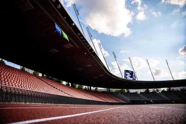 Switzerland UEFA Women s Europa Cup GC Women s Football vs BIIK Shymkent Letzigrund Stadium, Zurich Panoramic view of Letzigrund Stadium Copyright: xPriscilaxBütlerx