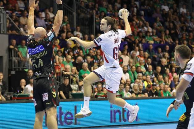 10 09 2025, xtgx, Handball, EHF Champions League, SC Magdeburg Paris Saint Germain v l Noah Gaudin Paris, 66 Magdeubrg