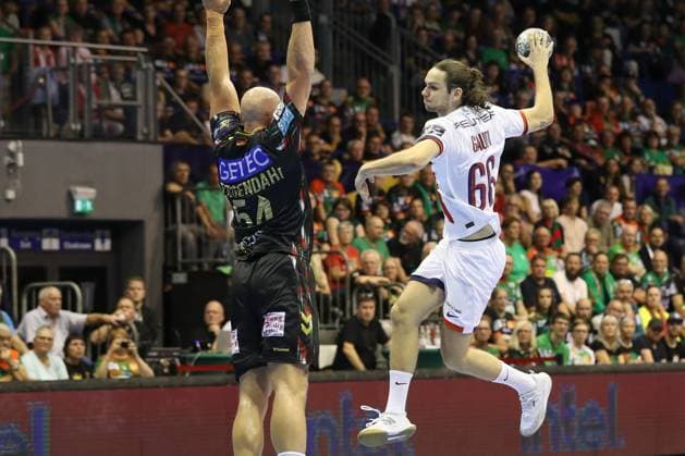 10 09 2025, xtgx, Handball, EHF Champions League, SC Magdeburg Paris Saint Germain v l Noah Gaudin Paris, 66 Magdeubrg