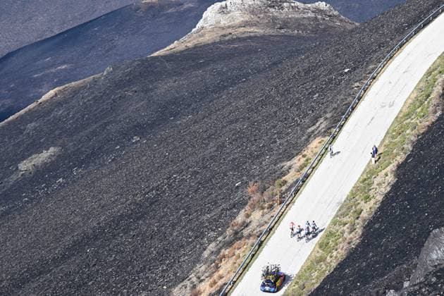 10-09-2025 Vuelta A Espana; Tappa 17 O Barco De Valdeorras - Alto De El Morredero; 2025, Lidl - Trek; Pedersen, Mads; Alto De El Morredero - Ponferrada; 