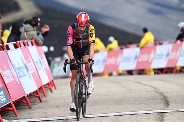 10-09-2025 Vuelta A Espana; Tappa 17 O Barco De Valdeorras - Alto De El Morredero; 2025, Lotto; Sepulveda, Eduardo; Alto De El Morredero - Ponferrada; 
