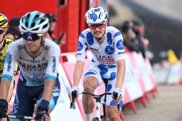 10-09-2025 Vuelta A Espana; Tappa 17 O Barco De Valdeorras - Alto De El Morredero; 2025, Uae Team Emirates - Xrg; Vine, Jai; Alto De El Morredero - Ponferrada; 