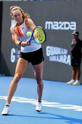 WTA GUADALAJARA 250 OPEN WTA GUADALAJARA 250 OPEN VIDMANOVA VS BARTUNKOVA 10092025 GUADALAJARA, JALISCO Action photo of Darja Vidmanova, during day 3 the WTA Guadalajara 250 Open, held at the Centro Panamericano de Tenis of Guadalajara, Jalisco, Mexico Action photo of Darja Vidmanova, during day 3 the WTA Guadalajara 250 Open, held at the Centro Panamericano de Tenis of Guadalajara, Jalisco, Mexico PHOTO BY IMAGENSHOP AGENCIA FOTOGRAFICA GUADALAJARA JALISCO MEXICO Copyright: xIMAGENSHOPxAGENCIAxFOTOGRAFICAx