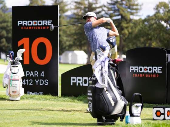 September 10, 2025, Napa, California, United States: NAPA, CA - SEPTEMBER 10: Michael Thorbjornsen of the United States tees off on hole 10 during the Procore Championship 2025 - Pro-Am at Silverado Resort on September 10, 2025 in Napa, California. Napa United States - ZUMAt139 20250910_aaa_t139_007 Copyright: xAlxChang IsixPhotosx