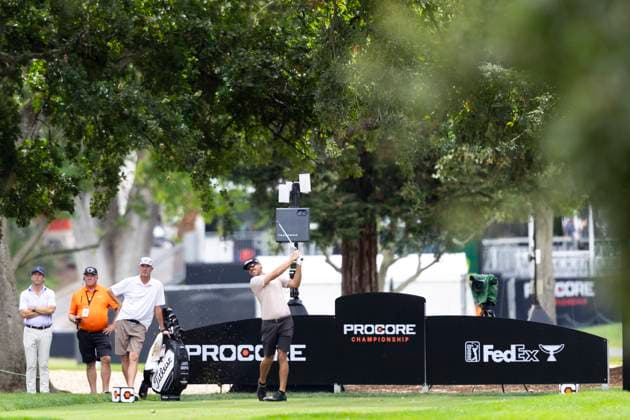 September 10, 2025, Napa, California, United States: NAPA, CA - SEPTEMBER 10: Lanto Griffin of the United States tees off on hole 17 during the Procore Championship 2025 - Pro-Am at Silverado Resort on September 10, 2025 in Napa, California. Napa United States - ZUMAt139 20250910_aaa_t139_013 Copyright: xAlxChang IsixPhotosx