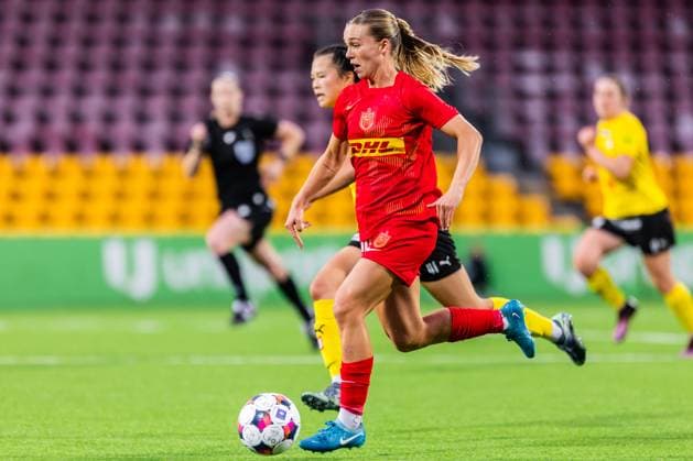 FC Nordsjaelland v KuPS, UEFA Women™s Europa Cup, Farum, Denmark Farum, Denmark. 10th, September 2025. Josefine Funch (24) of FC Nordsjaelland seen during the UEFA Women™s Europa Cup qualification match between FC Nordsjaelland and KuPS at Right to Dream Park in Farum. Denmark, Farum  Copyright: xGonzalesxPhoto DejanxObretkovicx