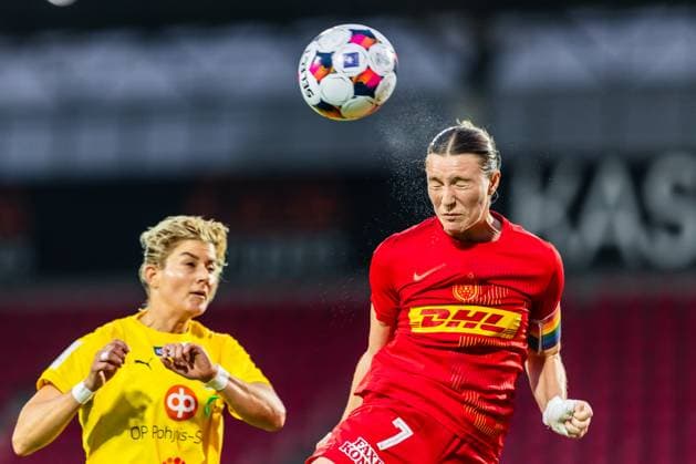 FC Nordsjaelland v KuPS, UEFA Women™s Europa Cup, Farum, Denmark Farum, Denmark. 10th, September 2025. Karen Linnebjerg Knudsen (7) of FC Nordsjaelland seen during the UEFA Women™s Europa Cup qualification match between FC Nordsjaelland and KuPS at Right to Dream Park in Farum. Denmark, Farum  Copyright: xGonzalesxPhoto DejanxObretkovicx