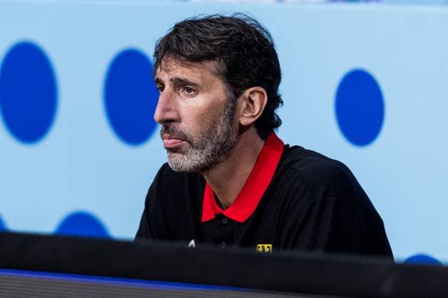 Basketball coach Alex Mumbru hospitalised again after European Championships, archive pictures
