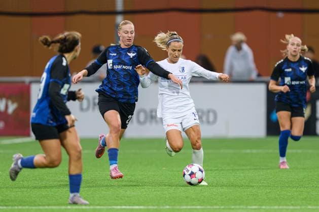 HB Koge v Farul Constanta, UEFA Women™s Europa Cup, Koge, Denmark Koge, Denmark. 10th, September 2025. Claudia Chiper (R) of Farul Constanta and Emilie holt (L) of HB Koge seen during the UEFA Women™s Europa Cup qualification match between HB Koge and Farul Constanta at Koge Stadion in Koge. Denmark, Koge  Copyright: xGonzalesxPhoto DennisxJacobsenx